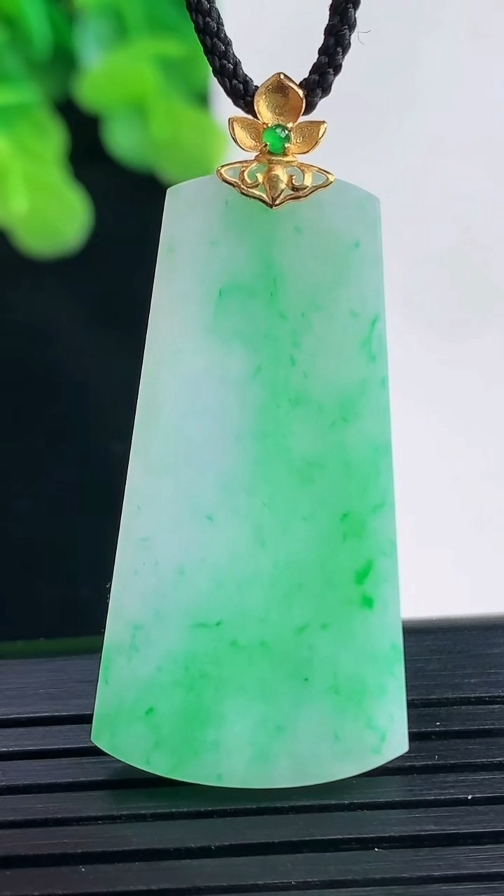天然A货翡翠无事牌吊坠尺寸37.5-18.9-3重量:6.42g
4月10日