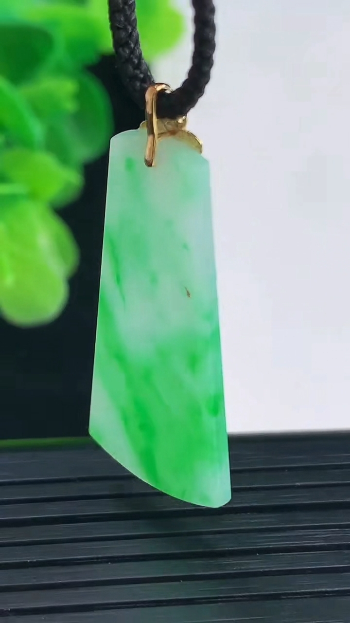 天然A货翡翠无事牌吊坠尺寸39-16.1-2重量:3.13g
4月11日