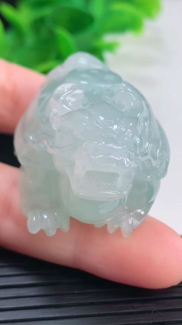 天然A货翡翠龙龟吊坠尺寸48.3-28.4-25.3重量:52.46g
4月11日