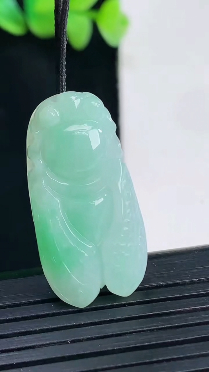 天然A货翡翠一鸣惊人吊坠，尺寸31-16-6重量:5.77g
4月13日