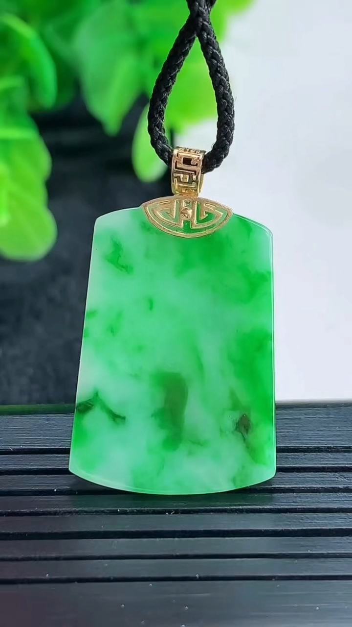 天然A货翡翠无事牌吊坠尺寸27.5-18.8-2.2重量:3.86g
4月16日