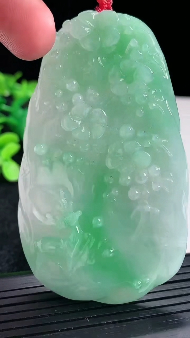 天然A货翡翠梅花鹿吊坠尺寸75-45.5-9.5重量:65.27g
4月16日