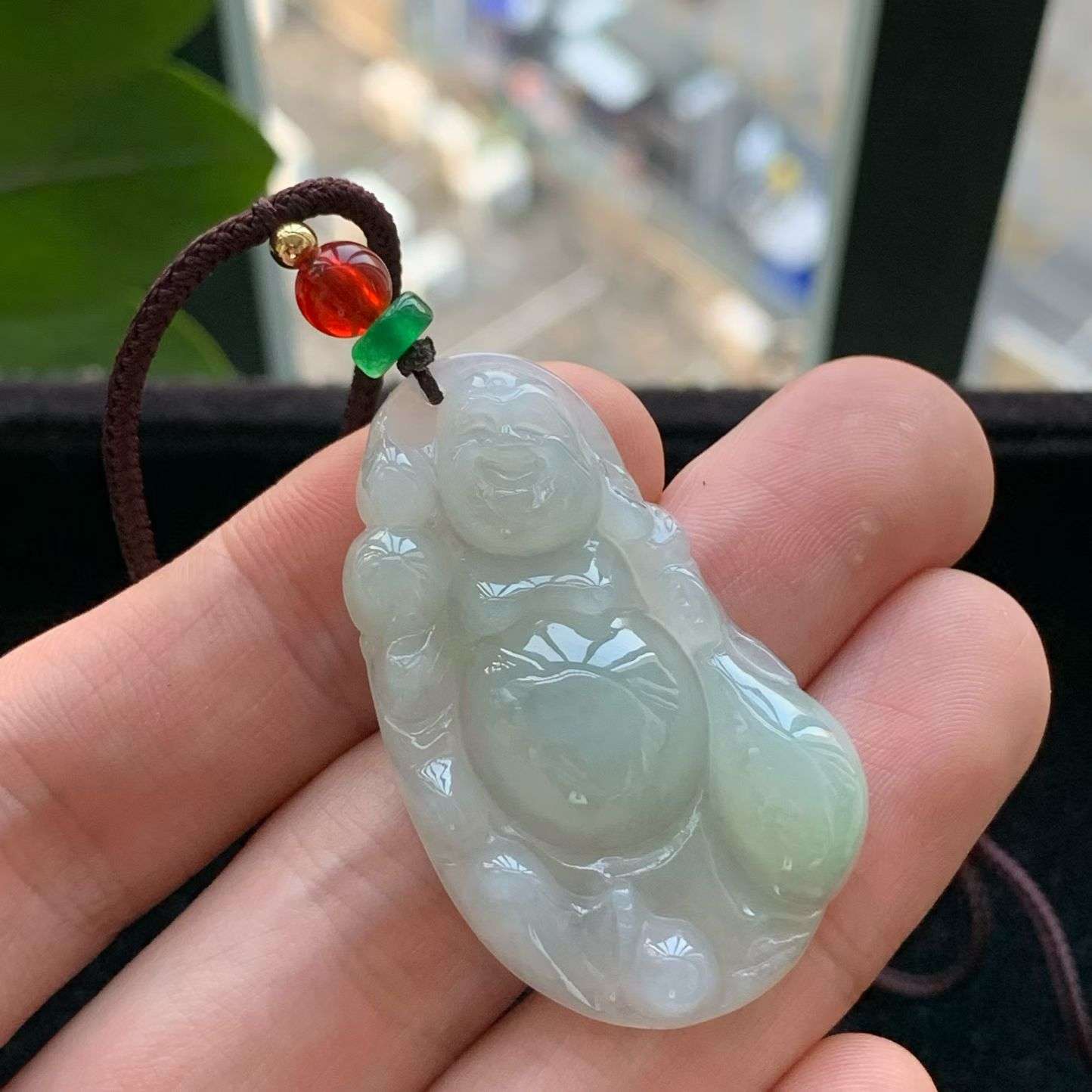 A货天然翡翠冰糯种站佛公吊坠重量11.13
4月17日