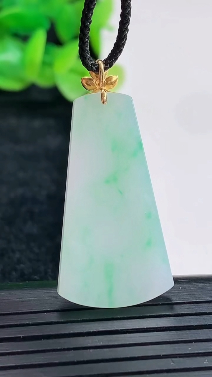 天然A货翡翠无事牌吊坠尺寸32-18-2.6重量:4.41g
4月17日