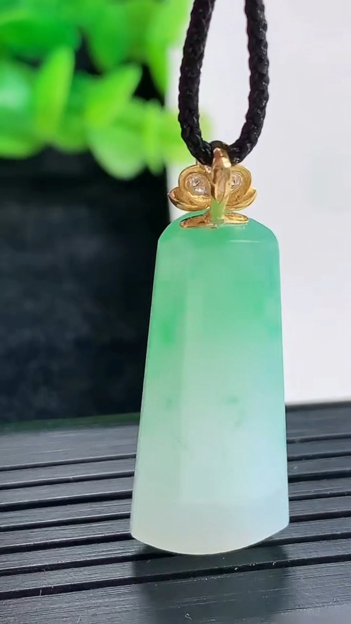 天然A货翡翠平安柱吊坠尺寸32-13.6-6.2重量:5.81g
4月17日