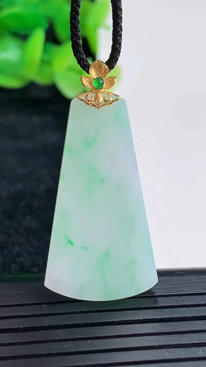 天然A货翡翠无事牌吊坠尺寸32-18-2.6重量:4.41g
4月17日