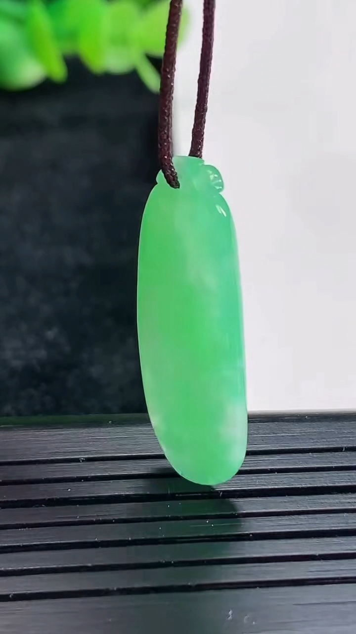 天然A货翡翠福瓜吊坠尺寸31-11-4.5重量:3.01g
4月17日