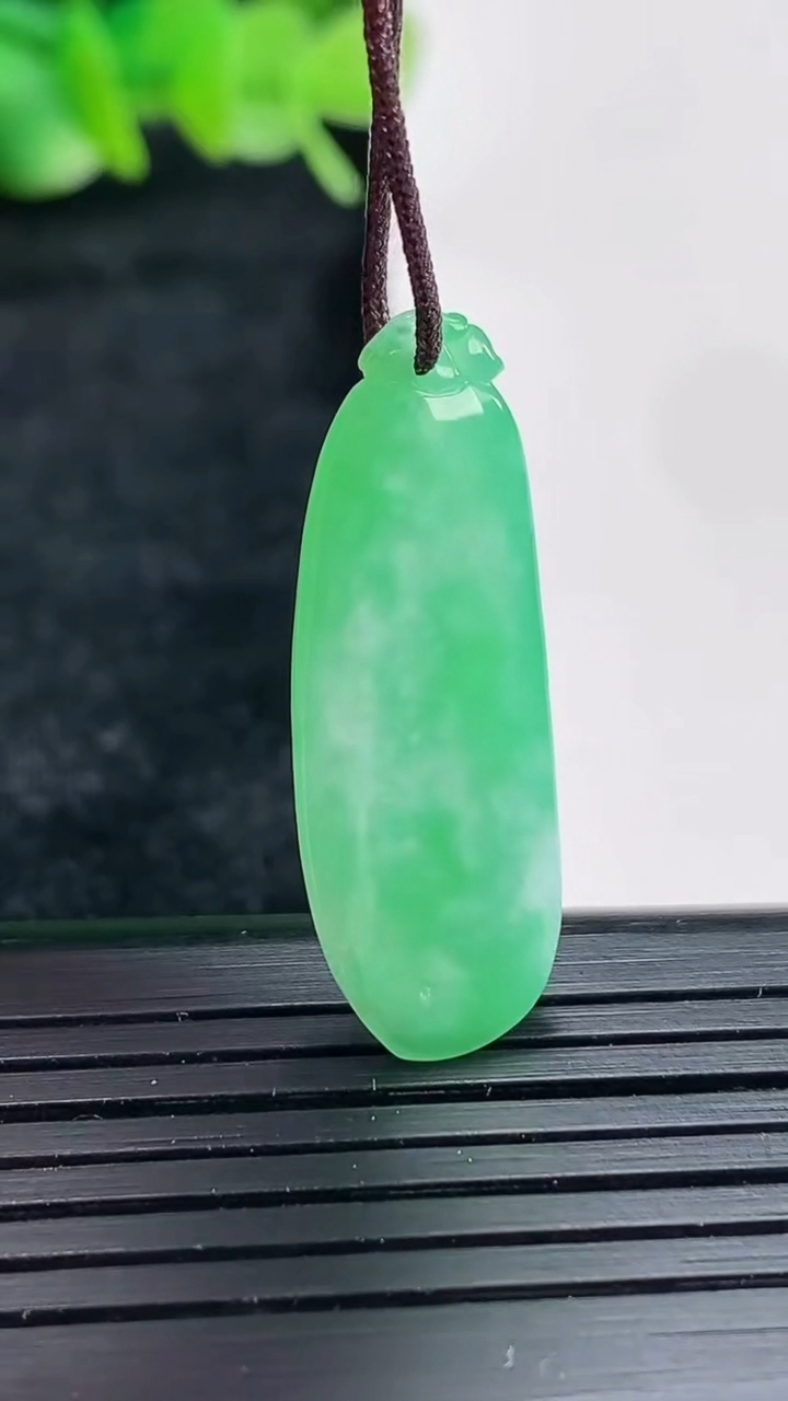 天然A货翡翠福瓜吊坠尺寸31-11-4.5重量:3.01g
4月17日