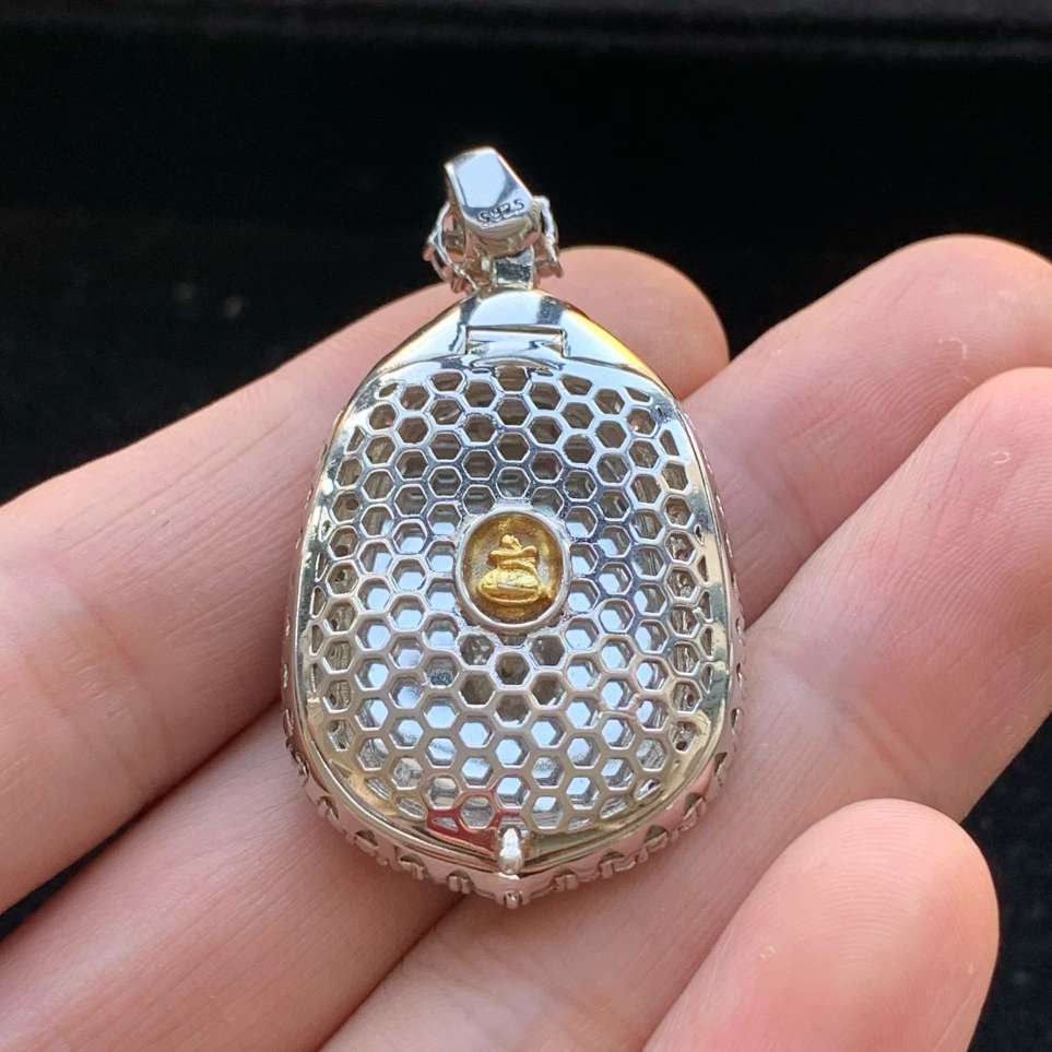 A货天然翡翠冰种925银满绿财神爷吊坠重量10.75
4月20日