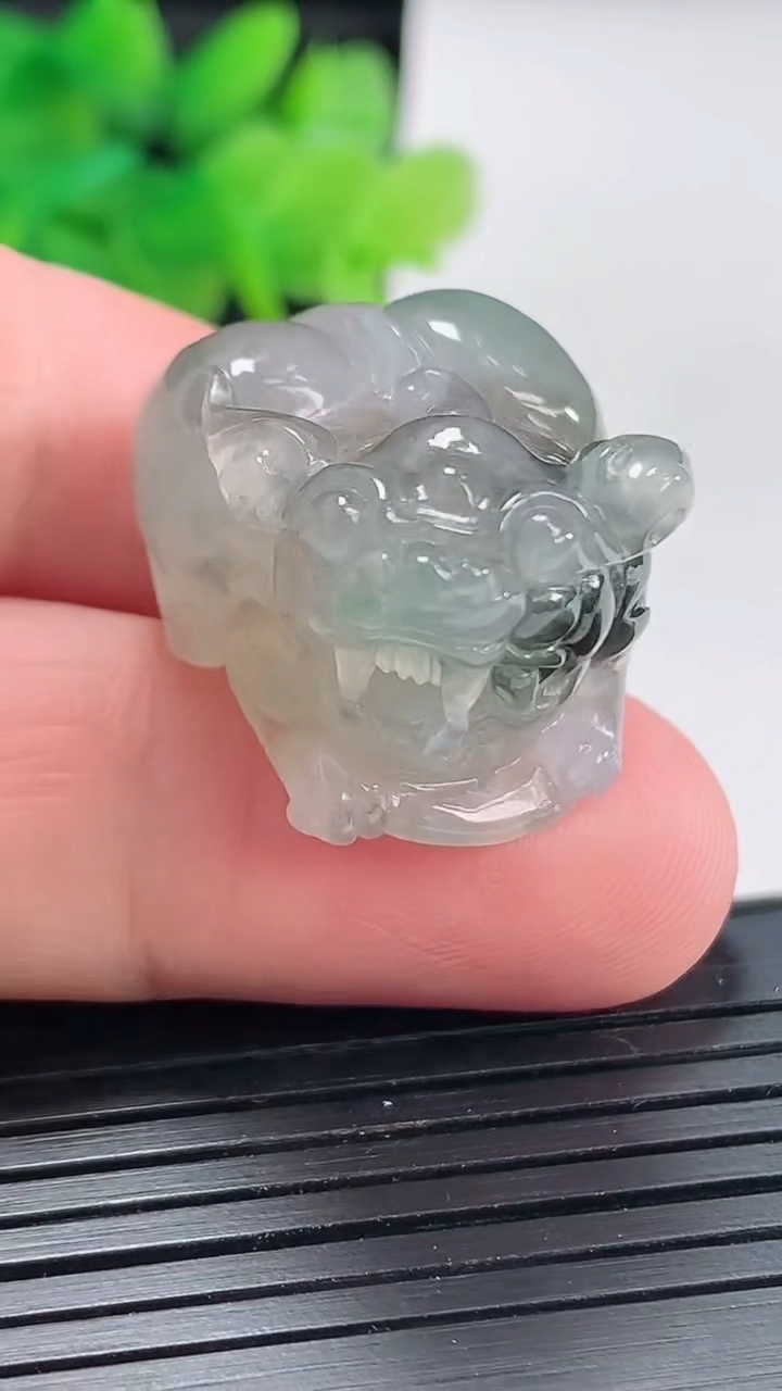 天然A货翡翠飘花貔貅吊坠，尺寸24-20-19.5重量:16.43g
4月22日