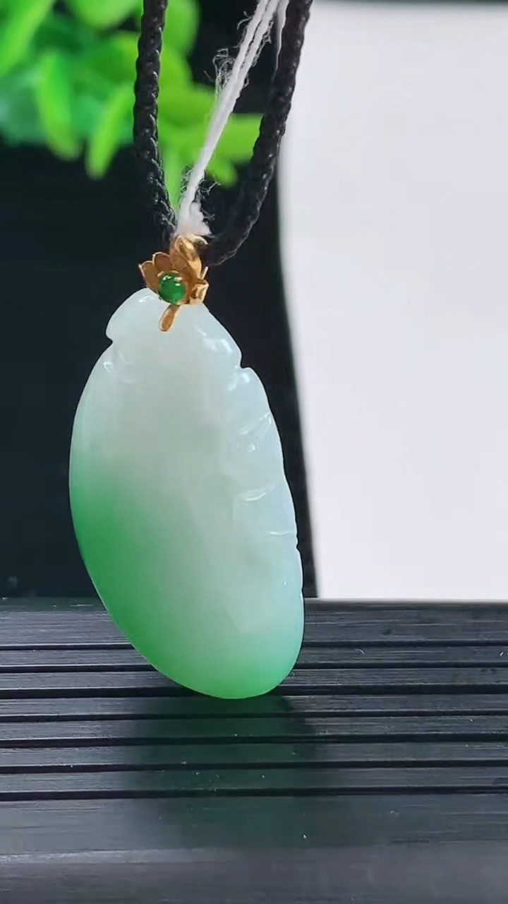 天然A货翡翠福瓜吊坠尺寸36.5-15.8-10.7重量:9.91g
4月30日
