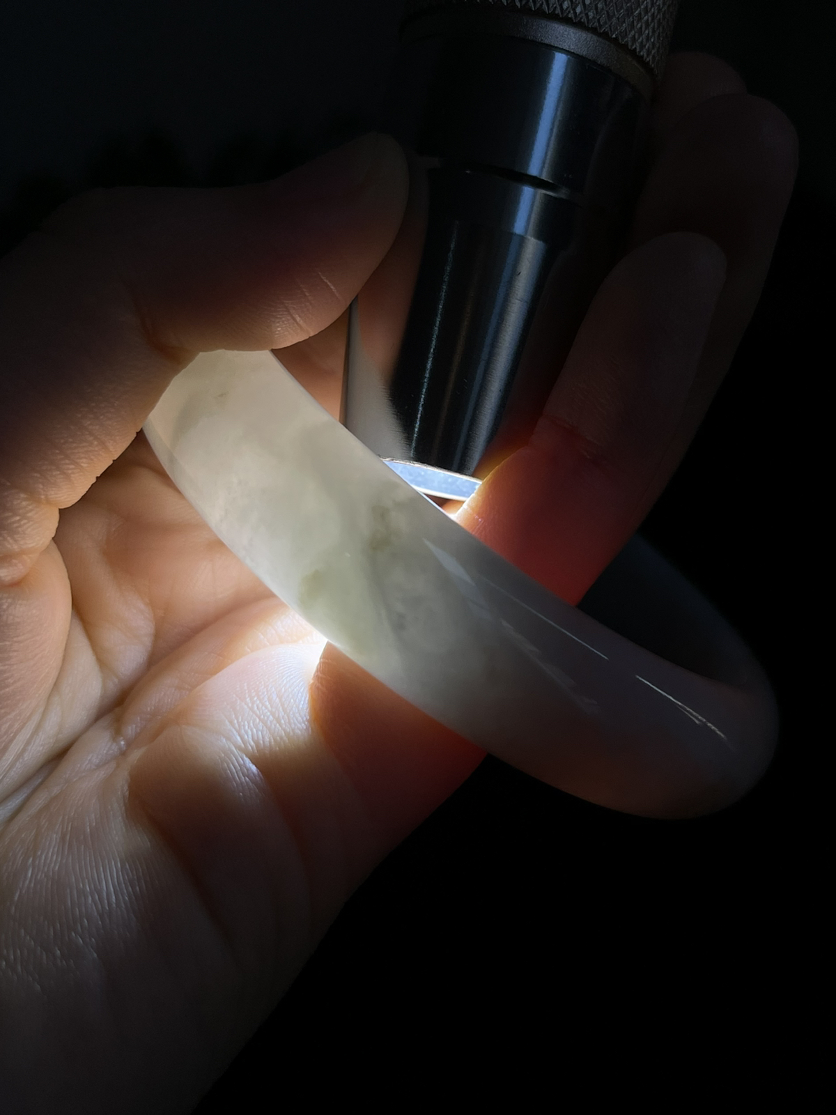 正圈58.7圈口，翡翠手镯