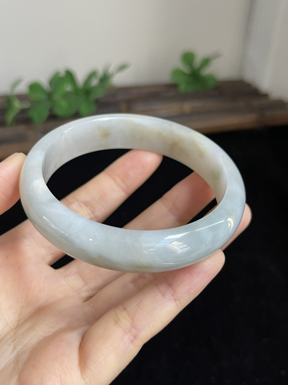 正圈58.7圈口，翡翠手镯