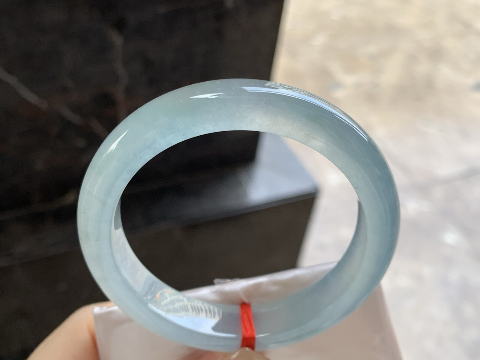 56-12.1-8.7

冰种手镯^_^冰味十足～上手漂亮