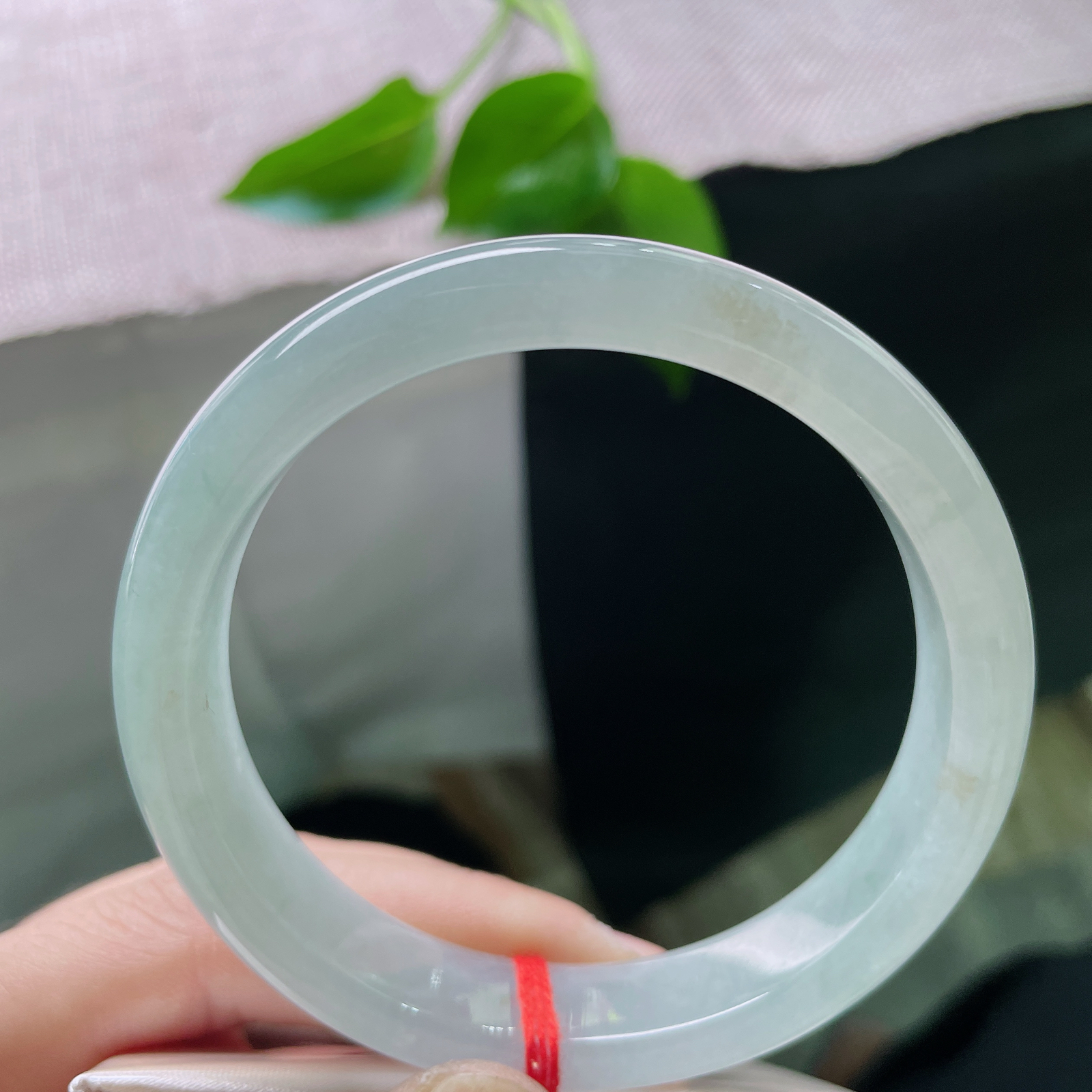 58.2/11.8/7.6，蓝底正圈，一汪晴水蓝，圈住腕间的整片天空与海。