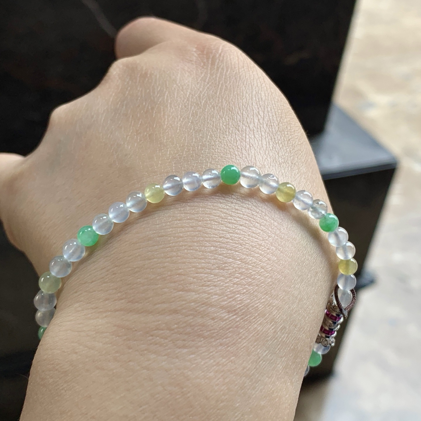 冰种手串^_^冰透