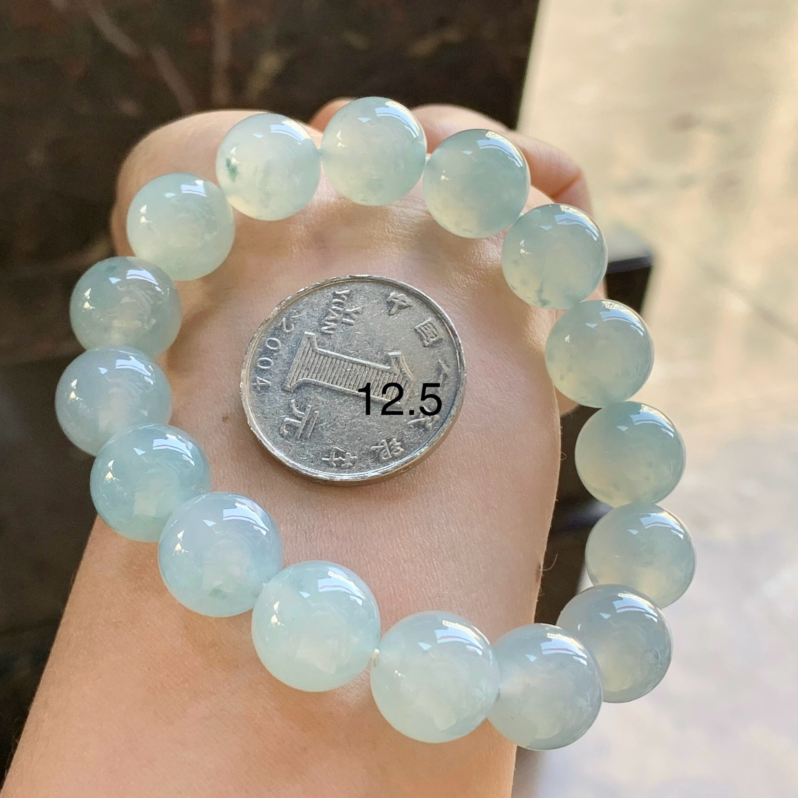 飘花手串_^清新 冰透 尺寸12.5