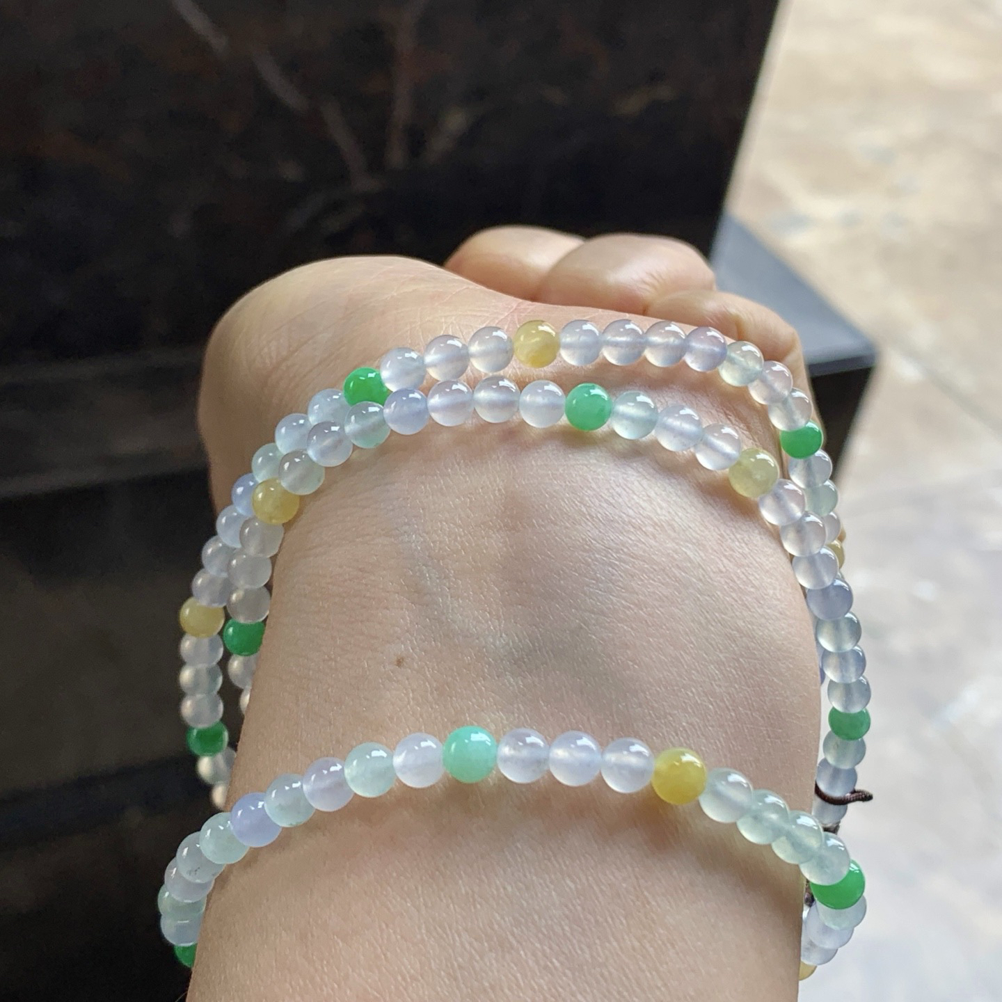 冰种手链^_^冰透 亮眼