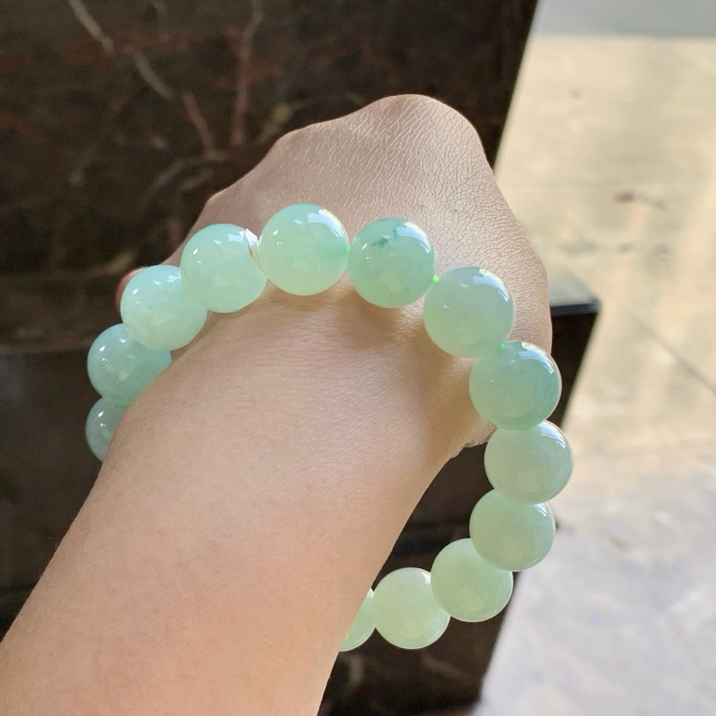 晴底手串^_^清新 尺寸12.7