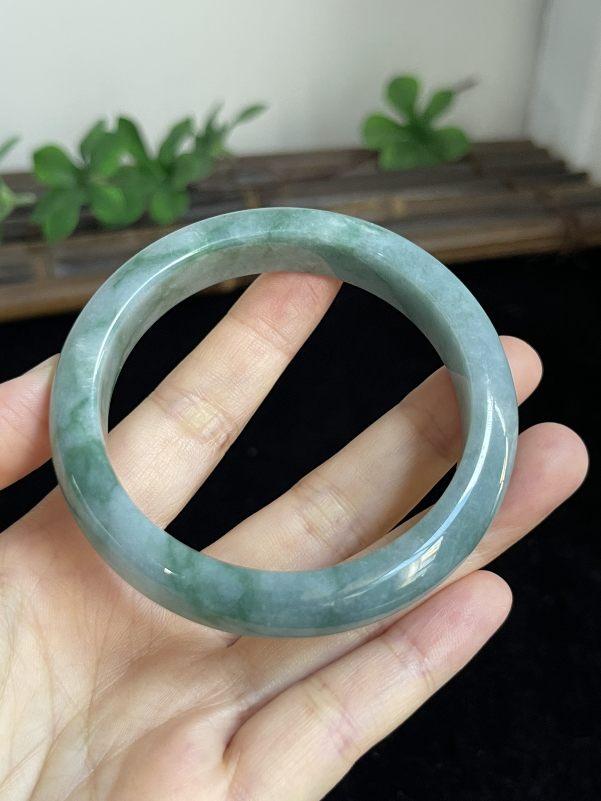 正圈56圈口，翡翠手镯