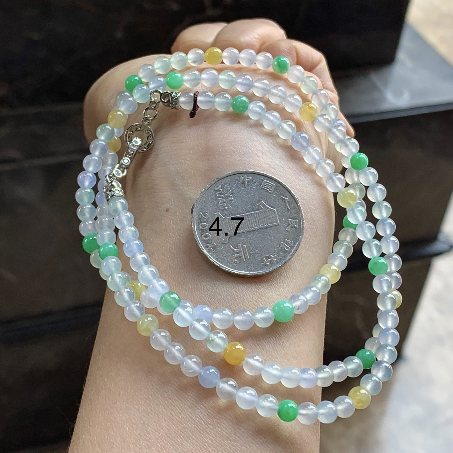 冰种手链^_^冰透 亮眼