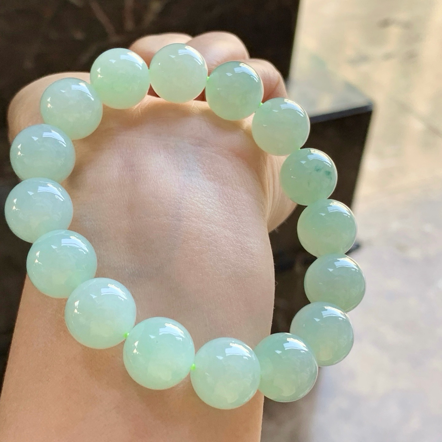 晴底手串^_^清新 尺寸12.7