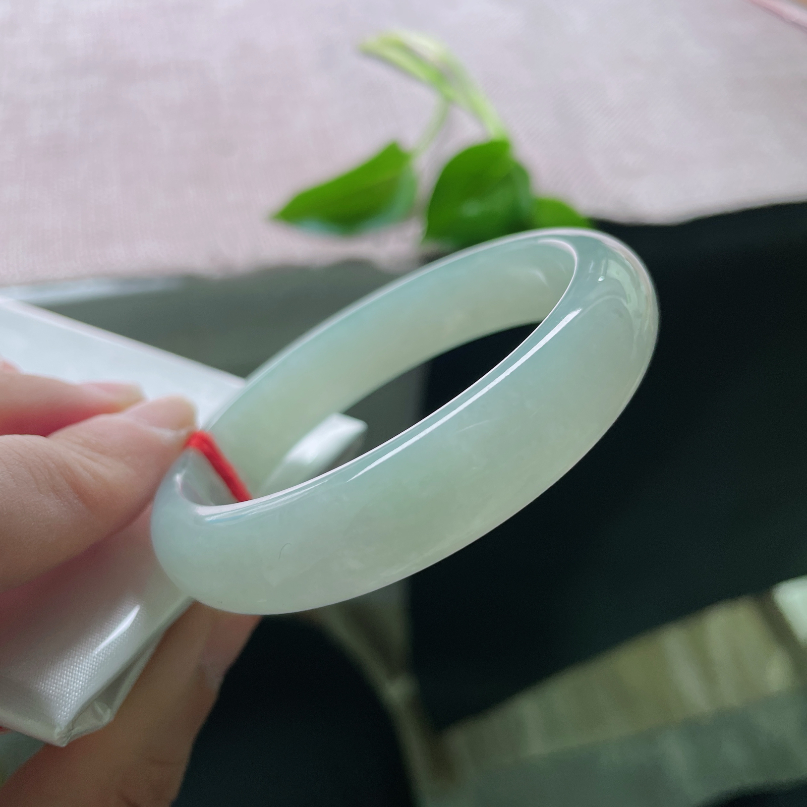 53.8/12.3/6.8，晴绿底正圈，水头好，种老，时光沉淀的底色，是岁月赠予的温润诗篇。