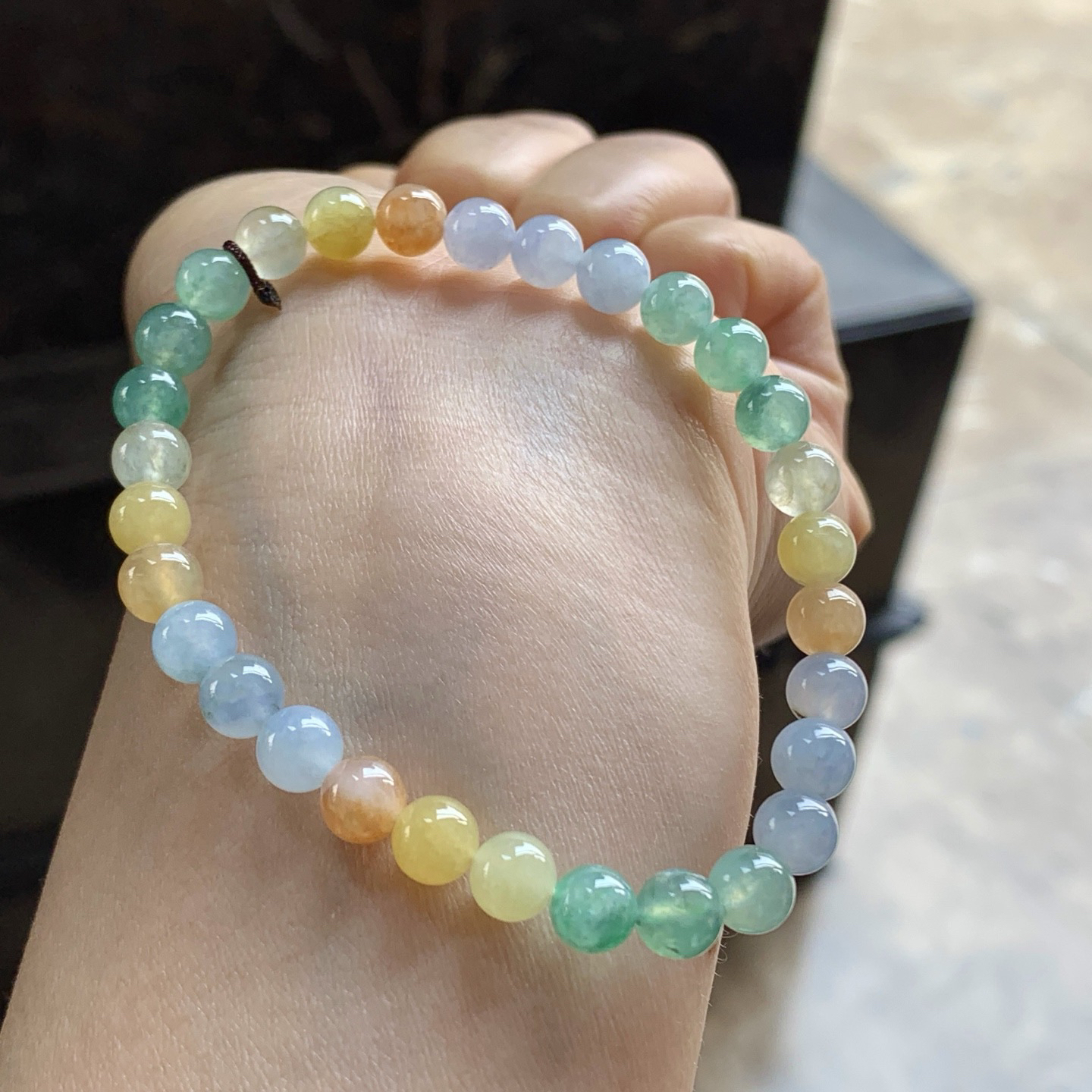 多彩手链^_^鲜艳