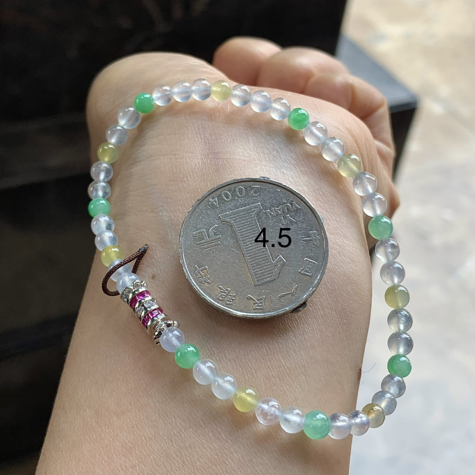 冰种手串^_^冰透