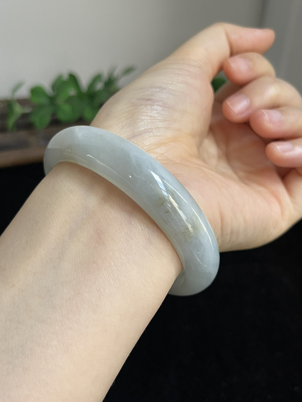 正圈58.7圈口，翡翠手镯