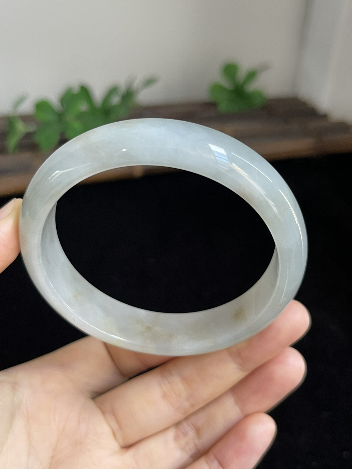 正圈58.7圈口，翡翠手镯