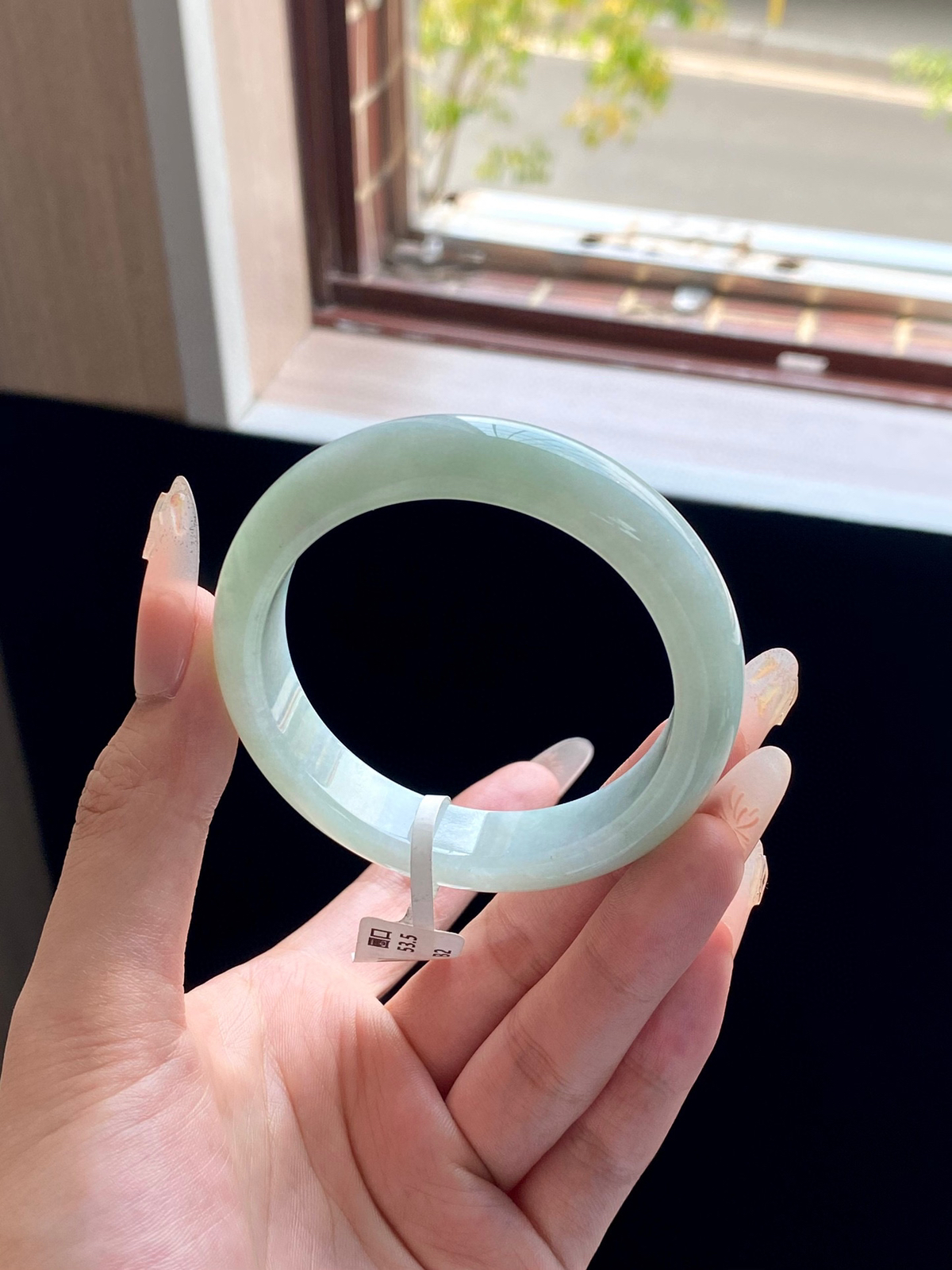 冰晴绿果绿正圈成品（细纹不扣）
HYY-2146
⭕️53.5-12.4-8