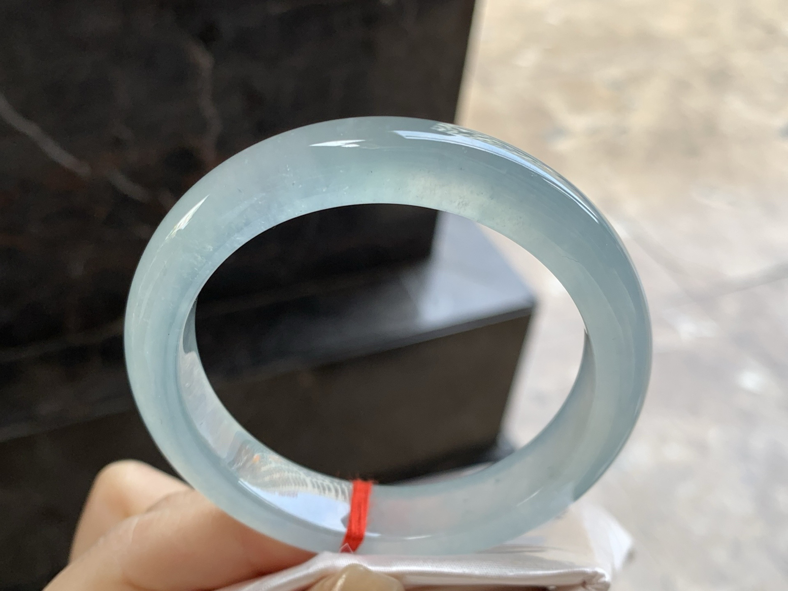 56-12.1-8.7

冰种手镯^_^冰味十足～上手漂亮