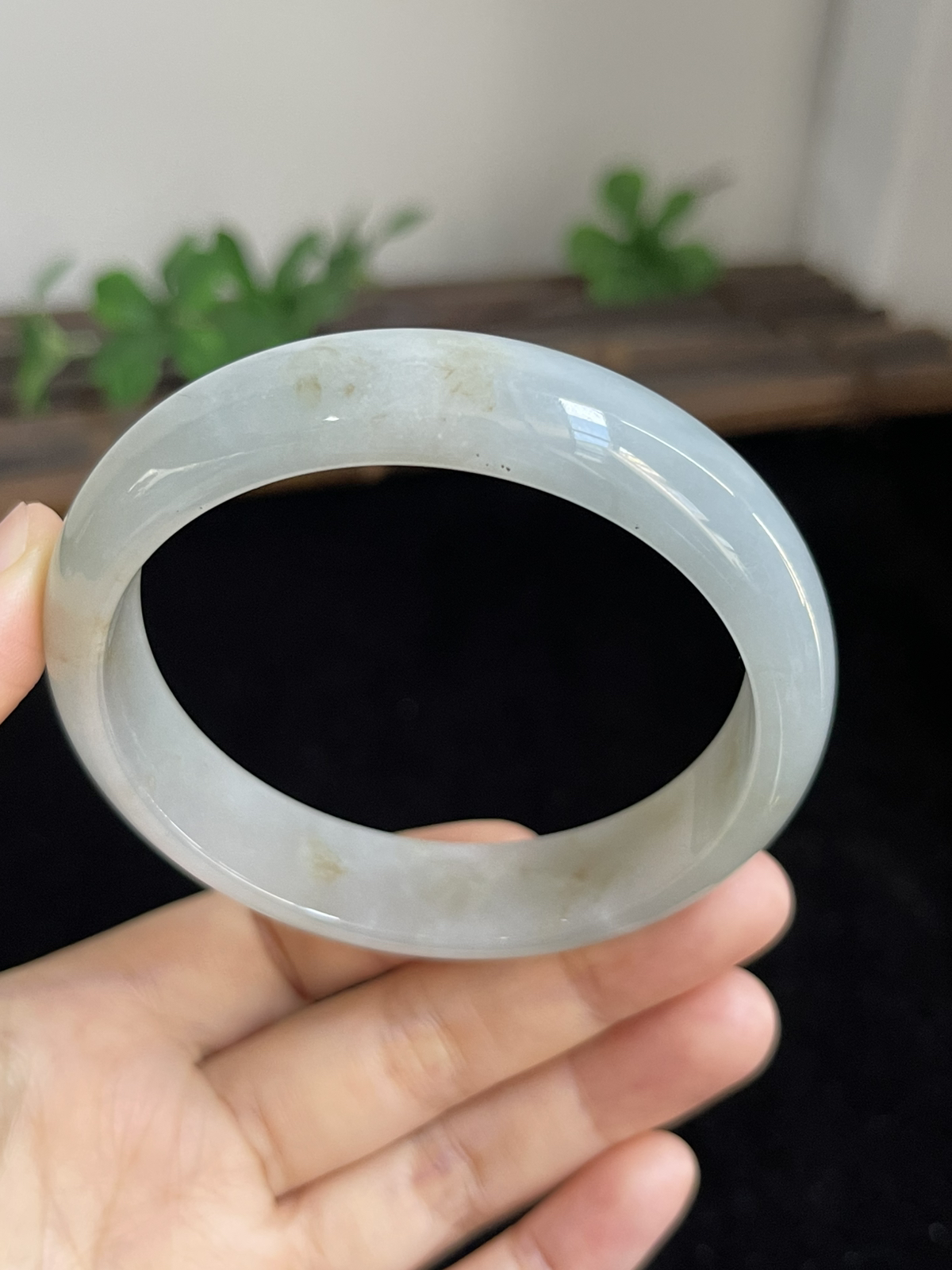 正圈58.7圈口，翡翠手镯