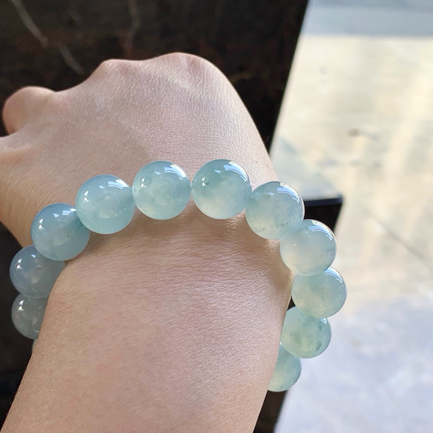 飘花手串_^清新 冰透 尺寸12.5