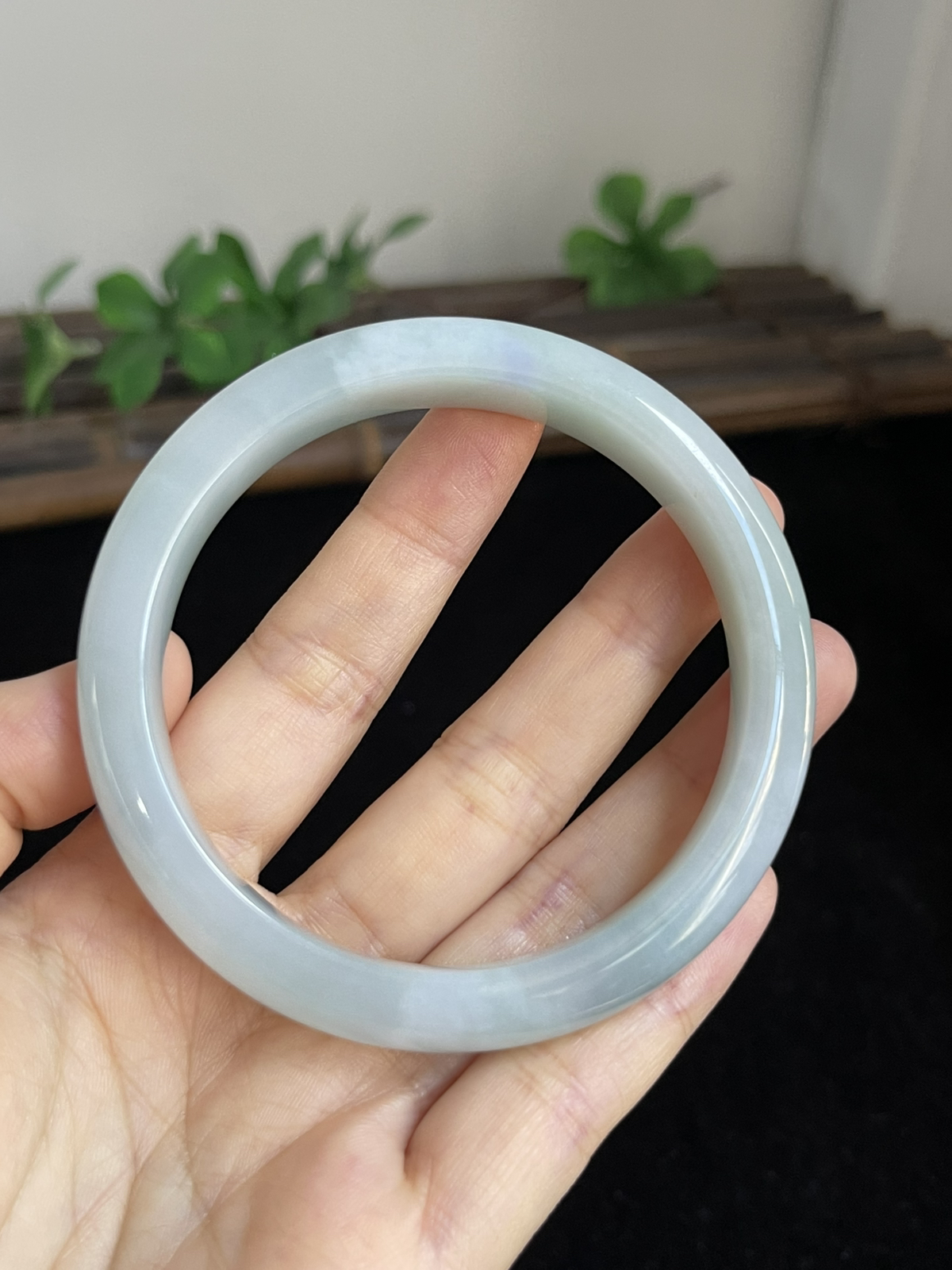 正圈58.2圈口，翡翠手镯