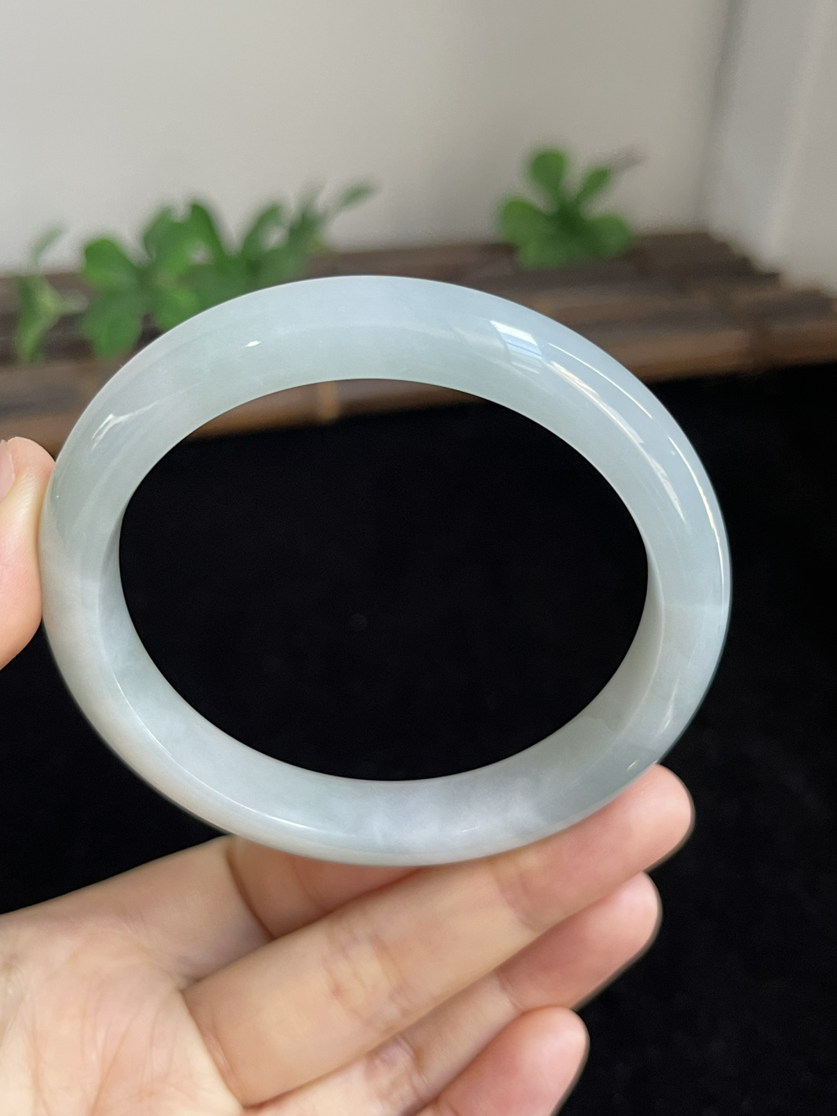 正圈58.2圈口，翡翠手镯