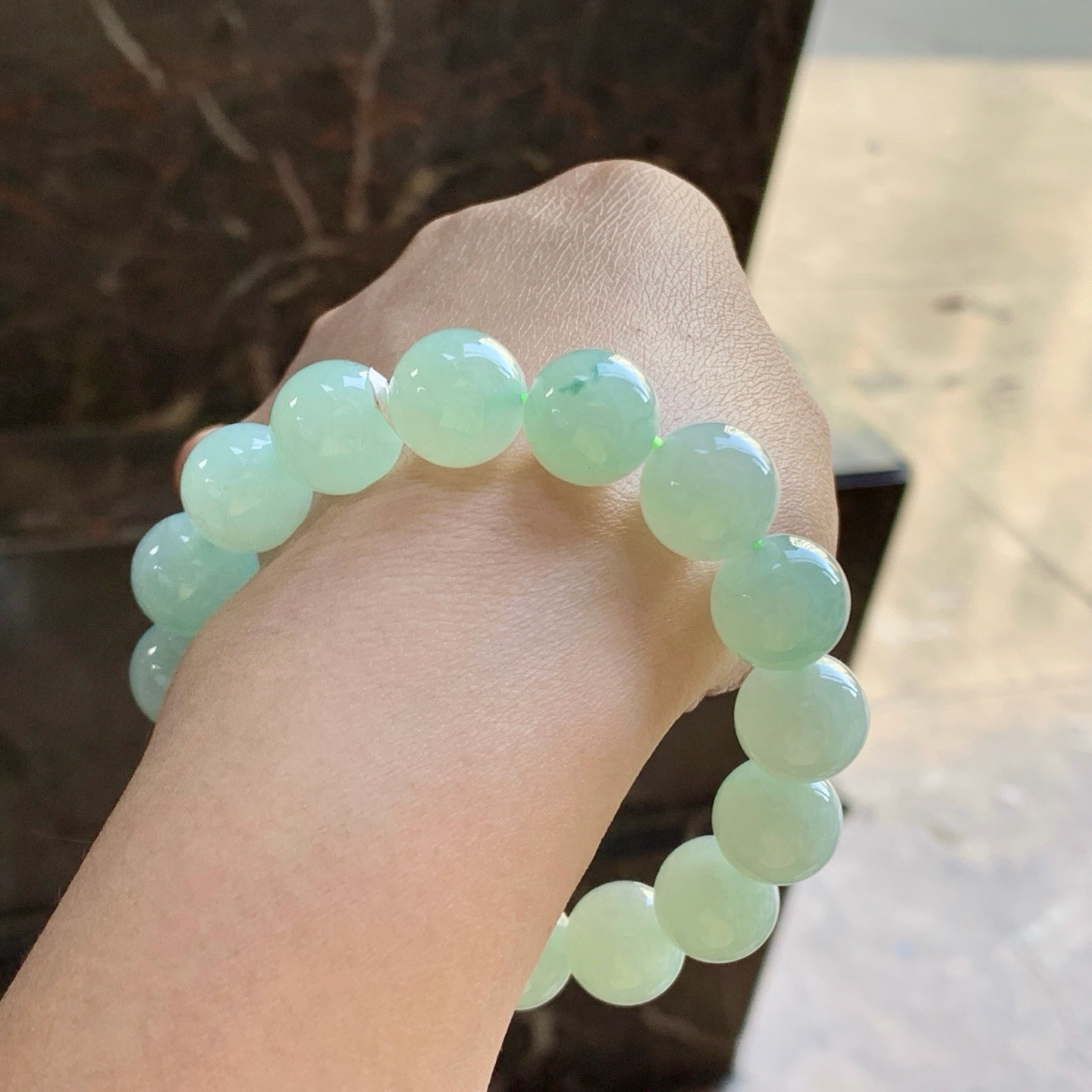 晴底手串^_^清新 尺寸12.7