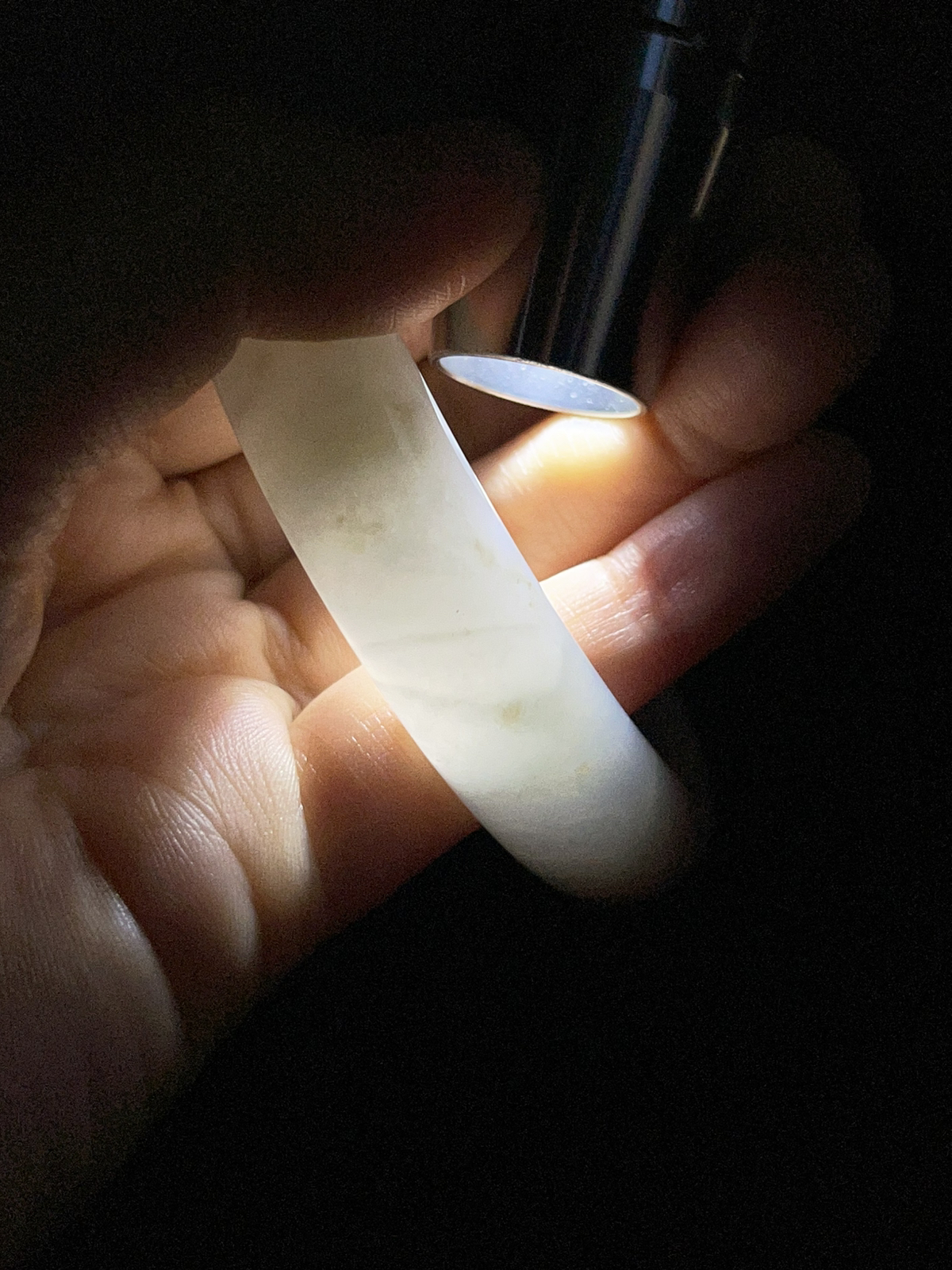 正圈58.7圈口，翡翠手镯