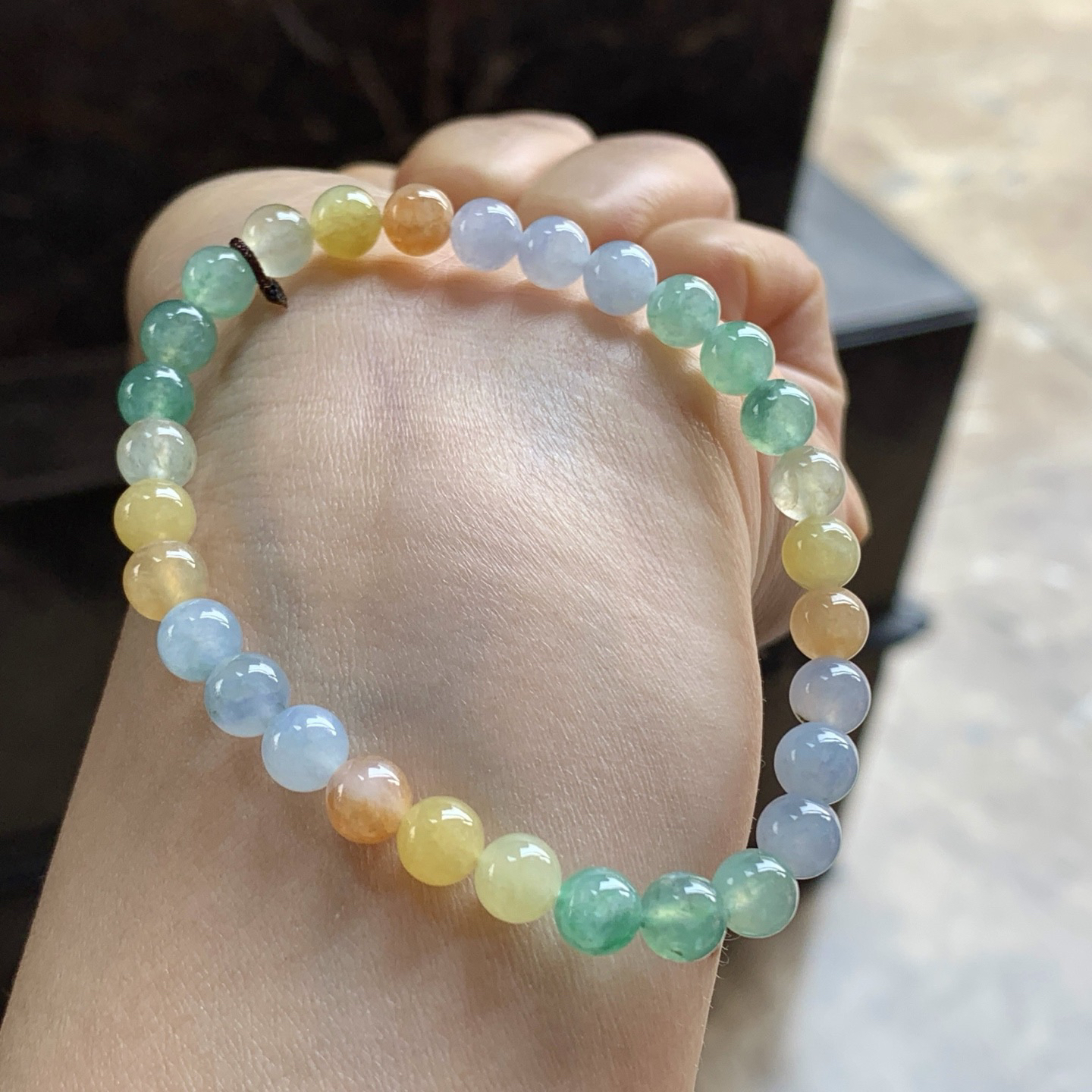 多彩手链^_^鲜艳