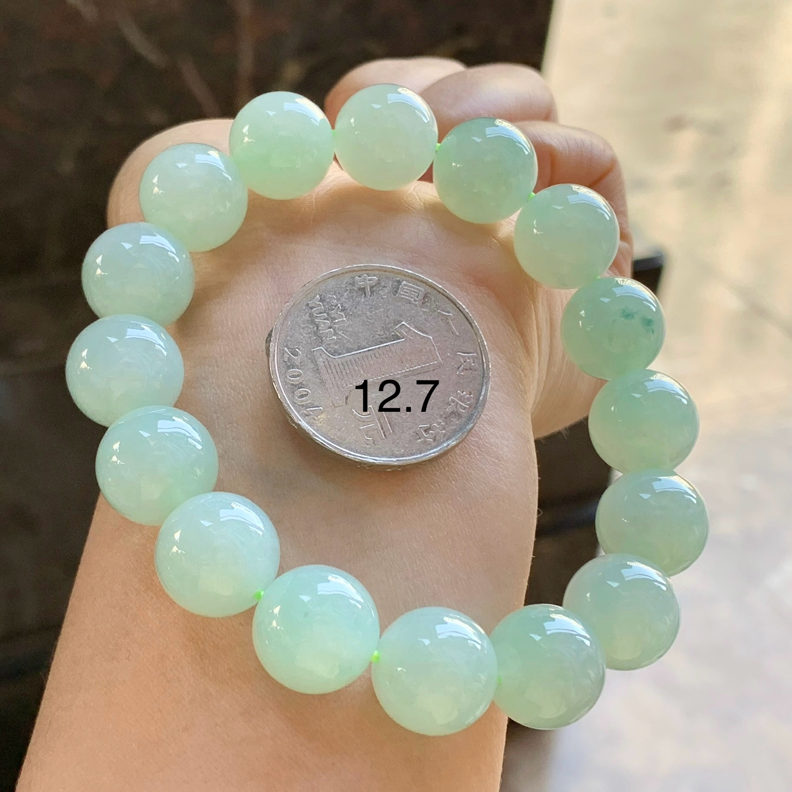 晴底手串^_^清新 尺寸12.7