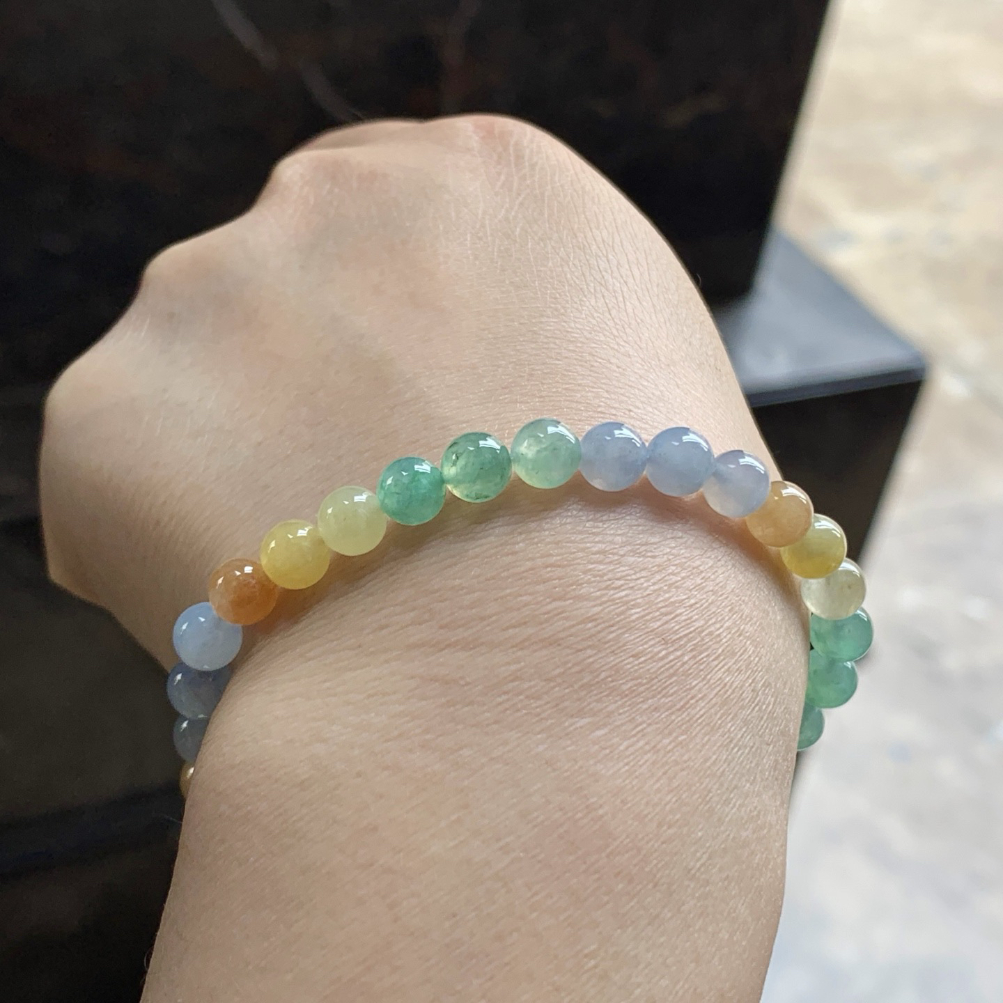 多彩手链^_^鲜艳