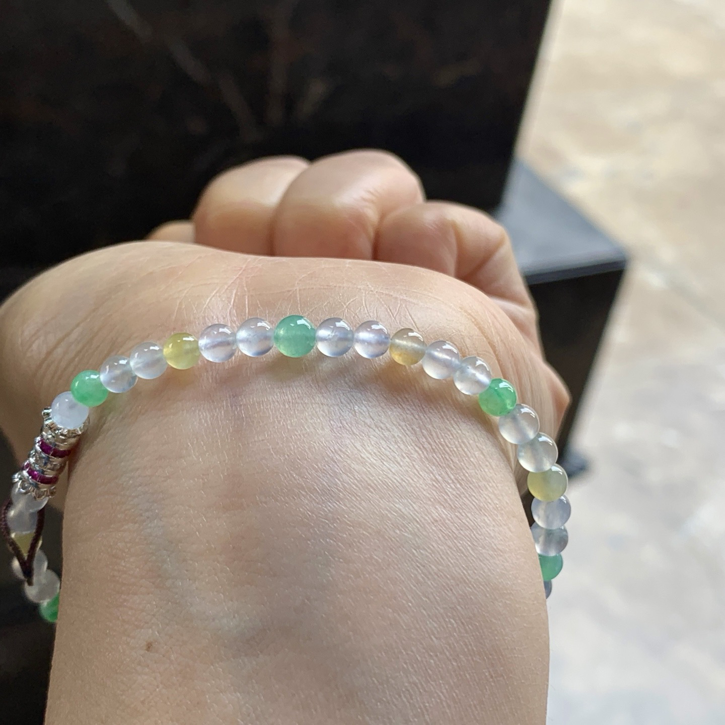 冰种手串^_^冰透