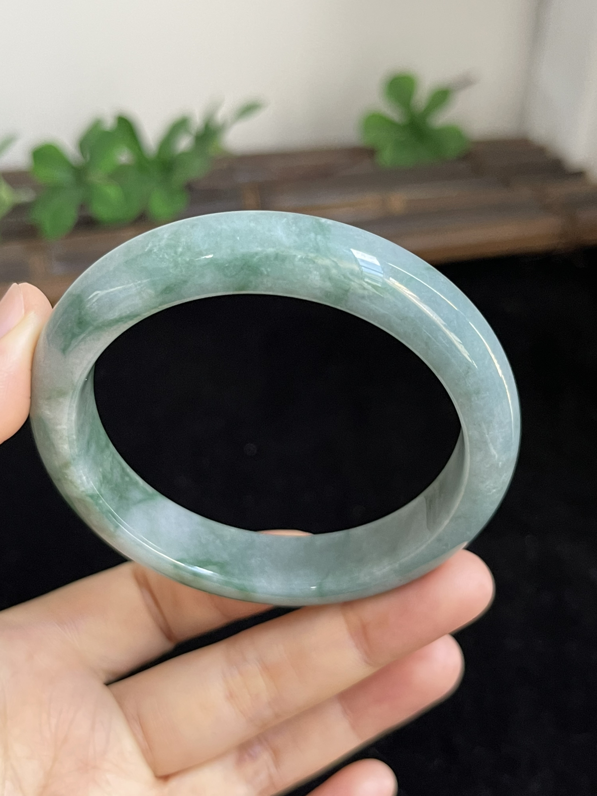 正圈56圈口，翡翠手镯