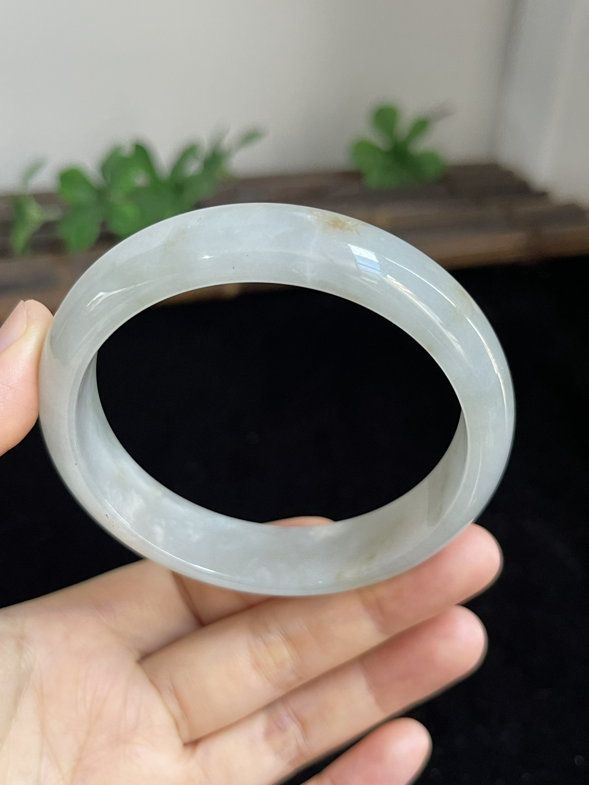 正圈58.7圈口，翡翠手镯