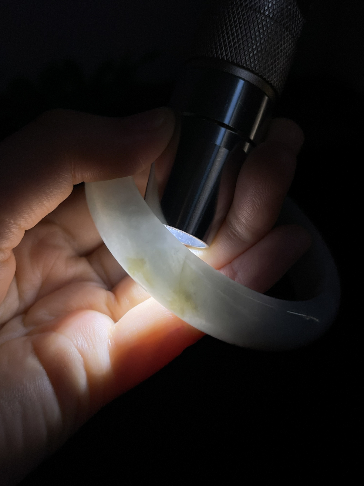 正圈58.7圈口，翡翠手镯