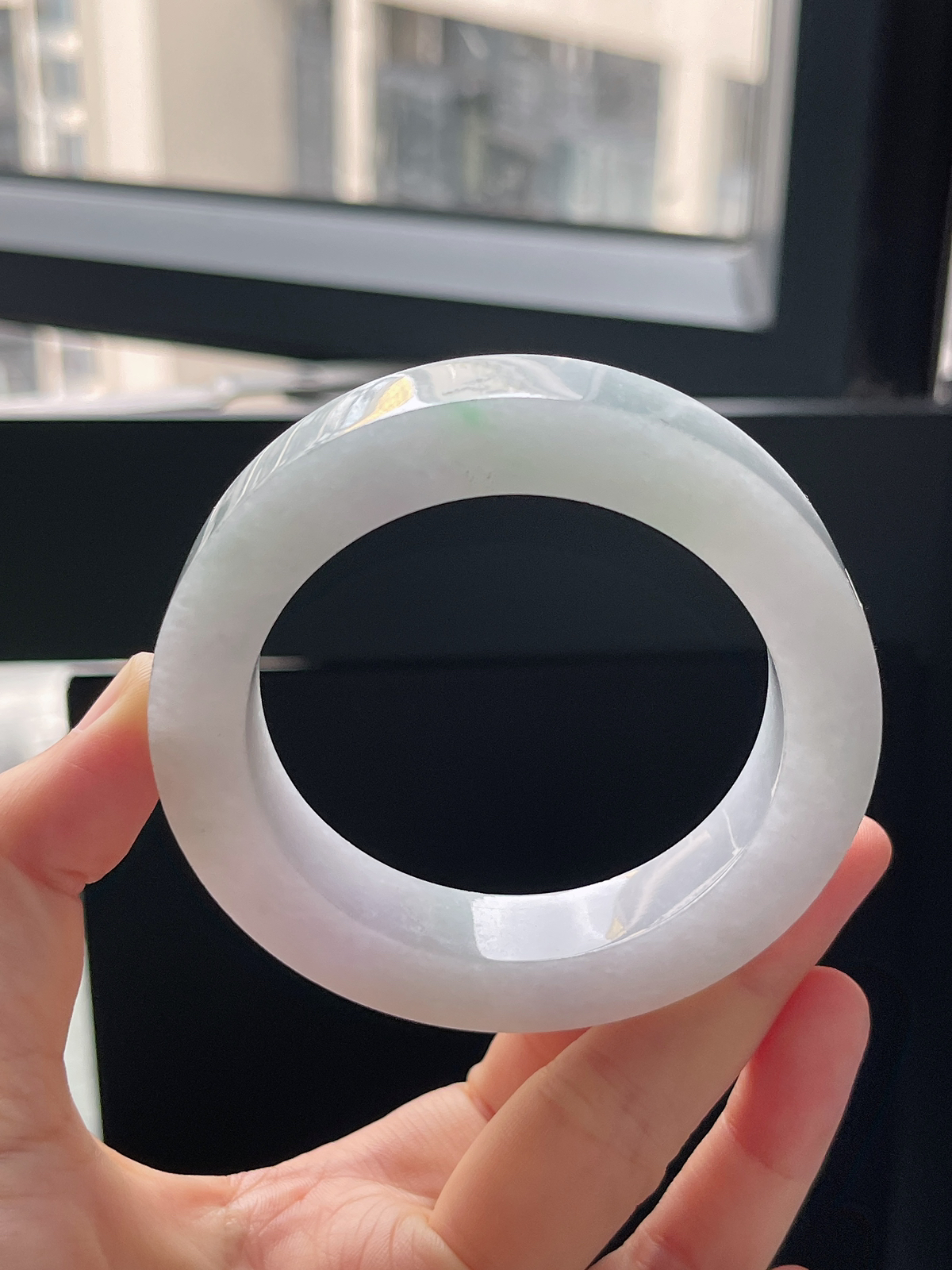 翡翠镯饼，⭕️正圈最大做59，最小做55.5