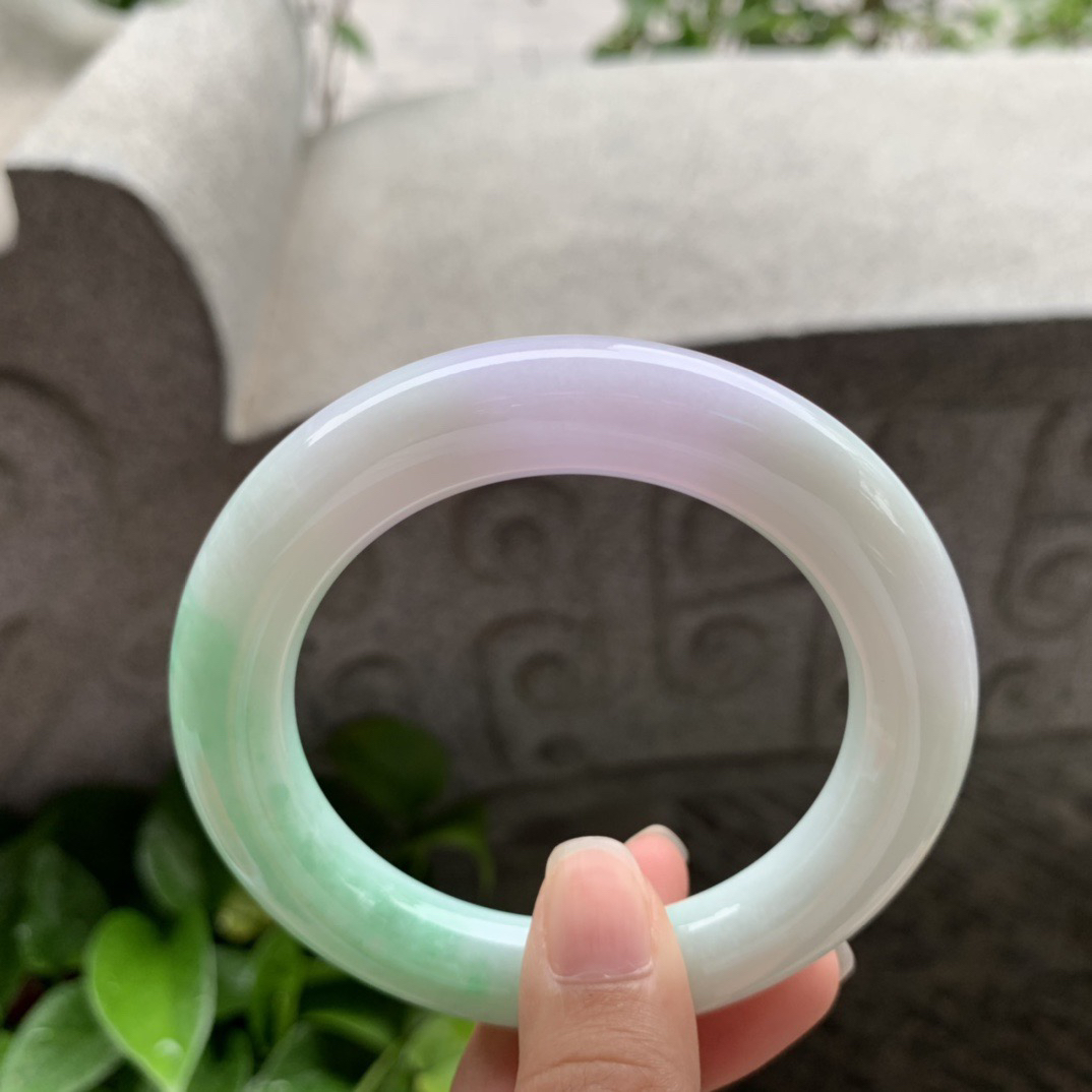 圈口 56.8-11.5【春彩圆条手镯】圆条56 57可戴