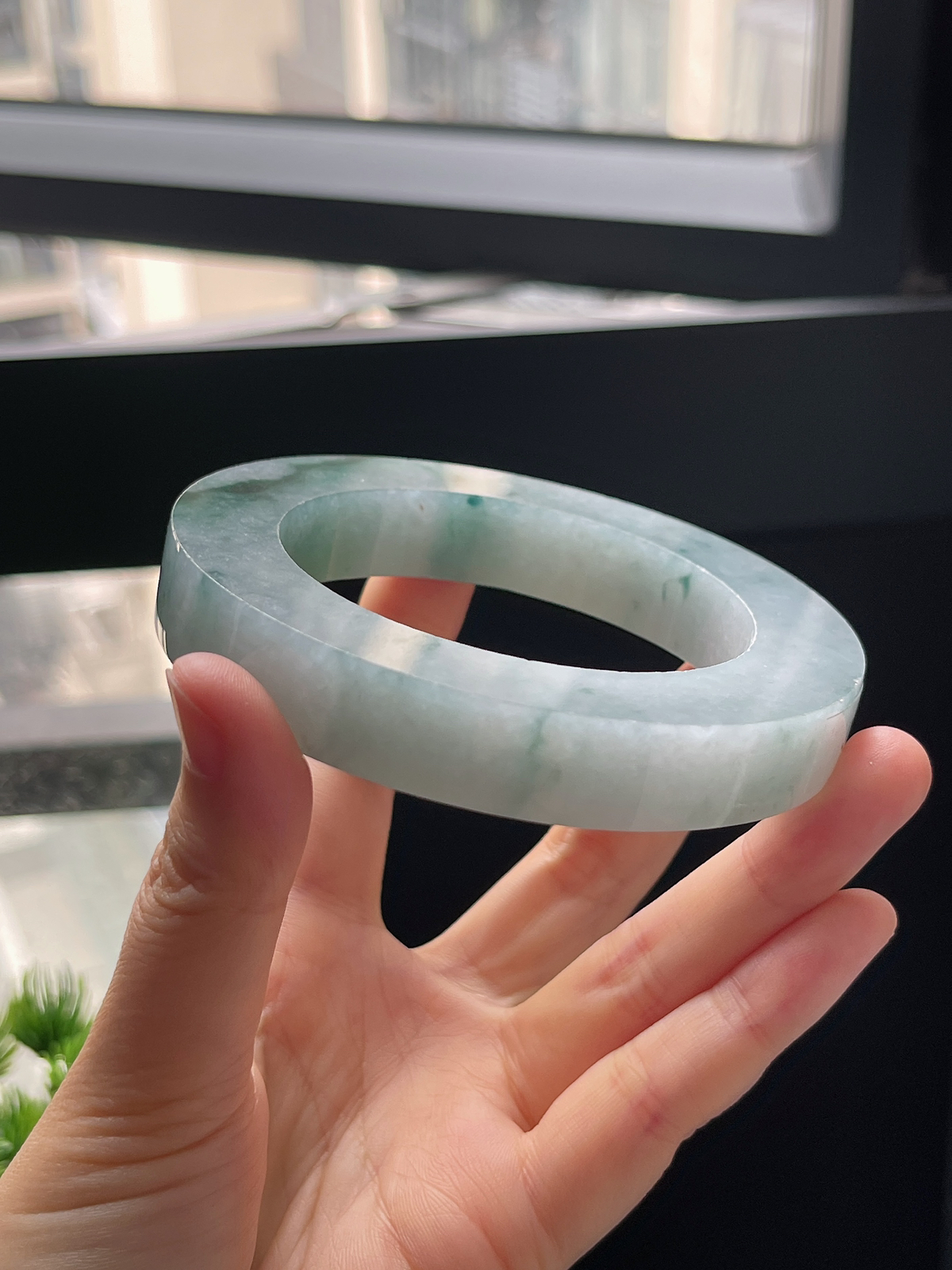 翡翠毛胚，⭕️正圈最大做69，圆条最小做65；最小做58.3