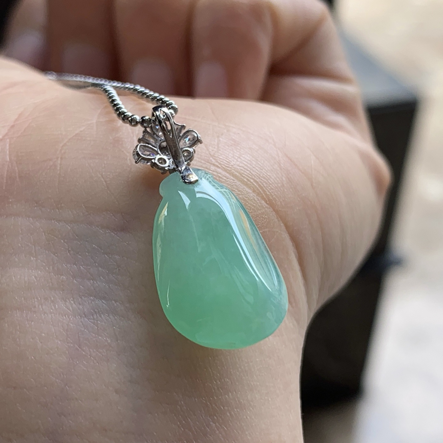 金扣晴绿豆子^_^颜色好看 清新